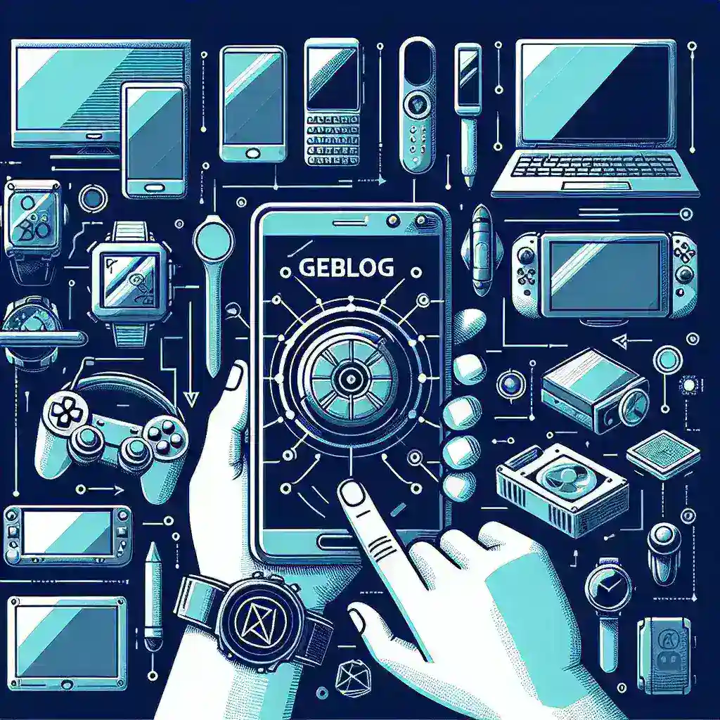 "Imagem ilustrativa do Tecnoblog, destacando os últimos lançamentos de aplicativos e hardware, com ícones modernos e dispositivos tecnológicos em destaque."